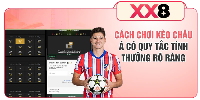 Cách chơi kèo châu Á có quy tắc tính thưởng rõ ràng