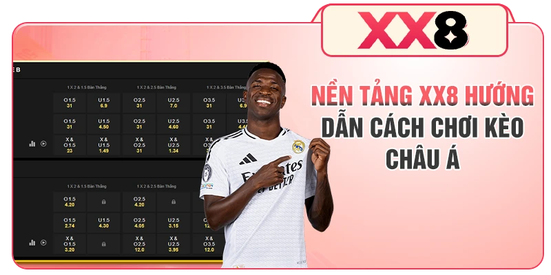Nền tảng XX8 hướng dẫn cách chơi kèo châu Á